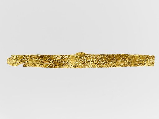 Gold diadem
