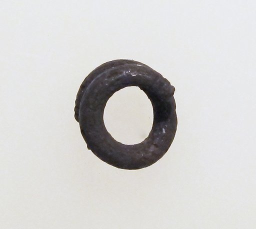 Silver earring or spiral