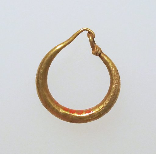Earring-loop type, plain