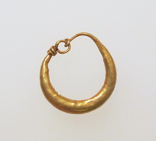Earring-loop type, plain