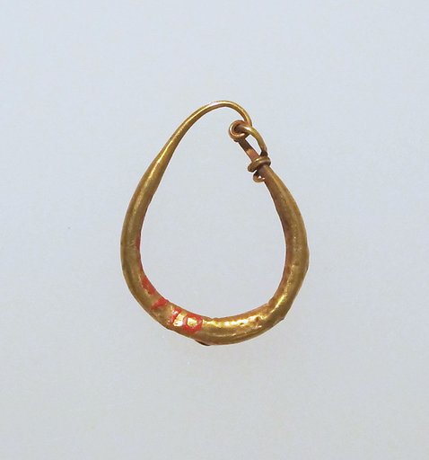Earring-loop type, plain