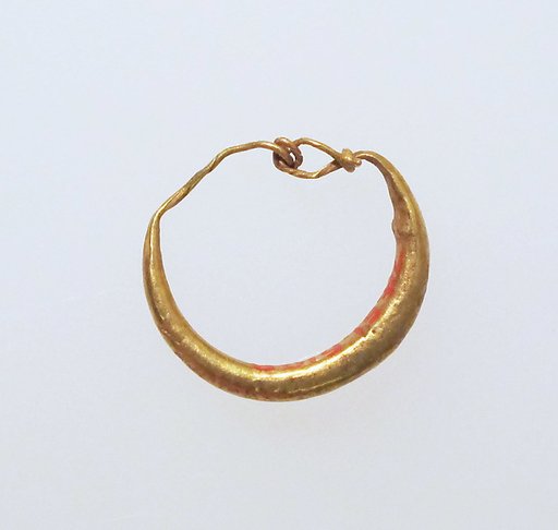 Earring-loop type, plain