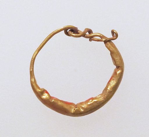 Earring-loop type, plain