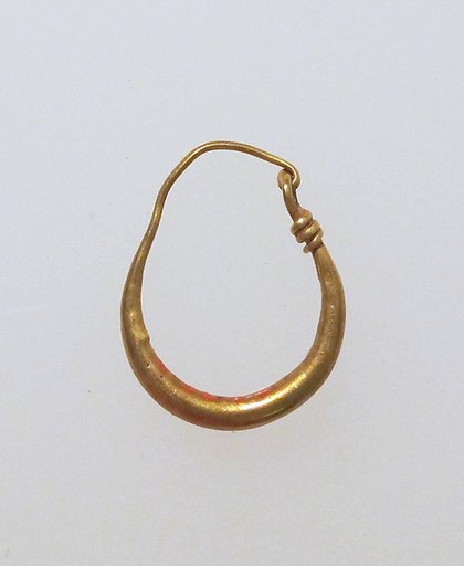 Earring-loop type, plain