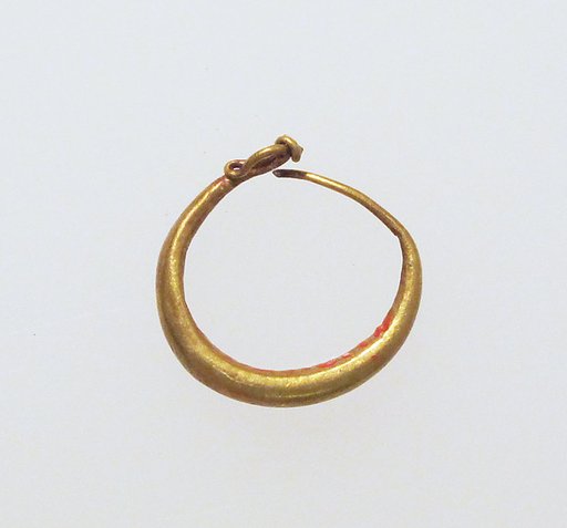 Earring-loop type, plain