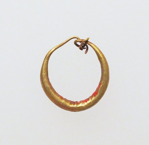 Earring-loop type, plain