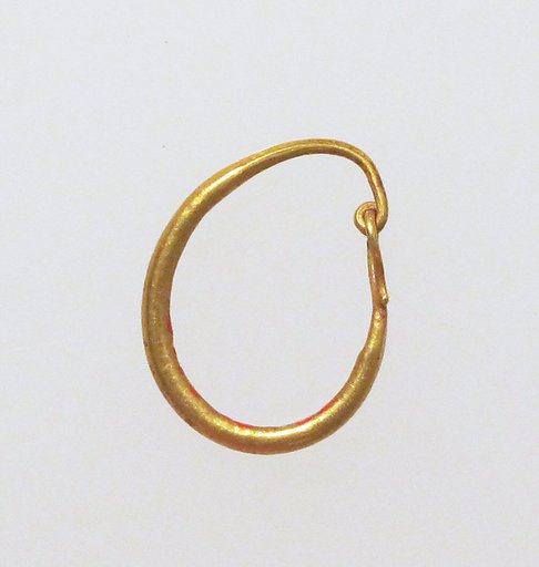 Earring-loop type, plain