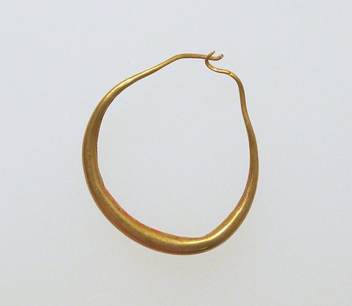 Earring-loop type, plain