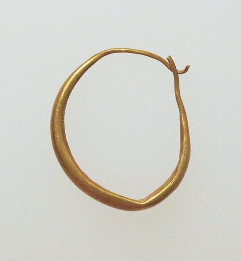 Earring-loop type, plain
