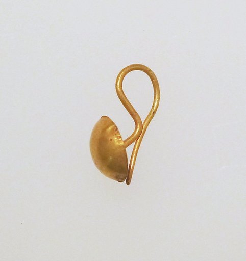 Earring-hook type with disc