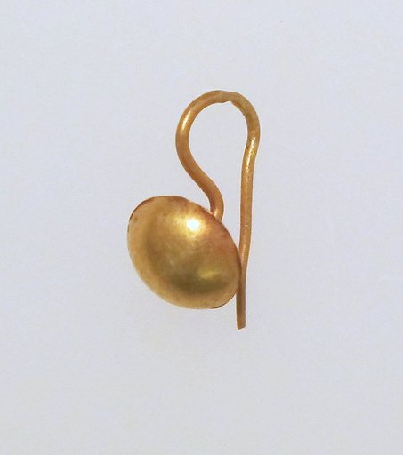 Earring-hook type with disc