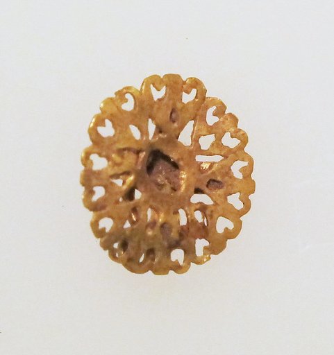 Earring-hook type with disc