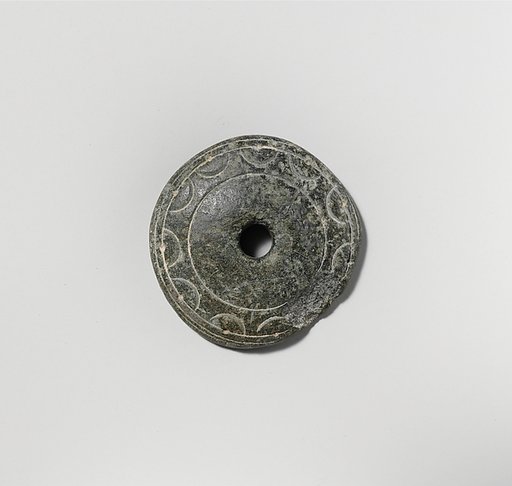 Chlorite spindle whorl