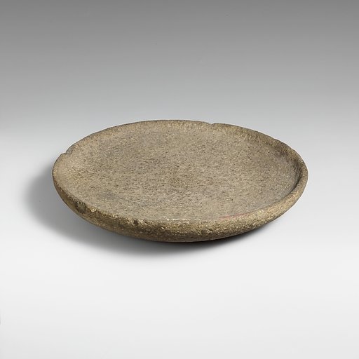 Basalt mortar or plate