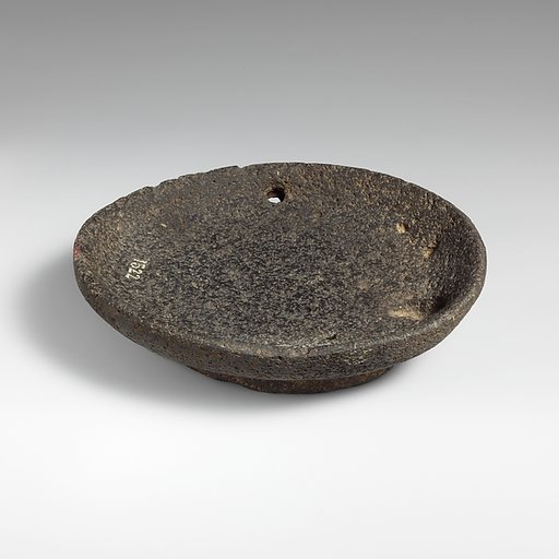 Vesicular basalt bowl