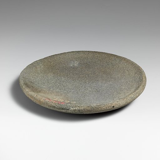 Basalt mortar or plate