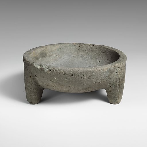 Basalt mortar