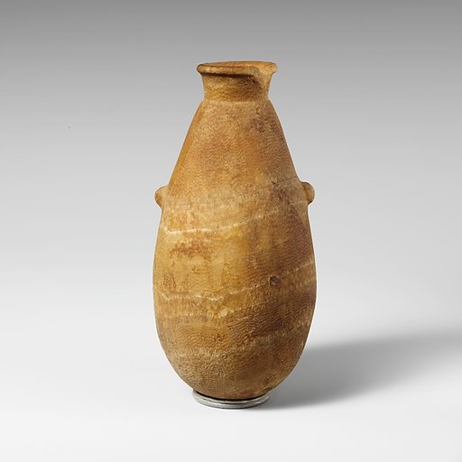Alabaster alabastron (perfume vase)