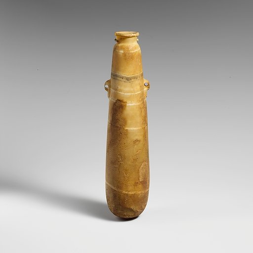 Alabaster alabastron (perfume vase)