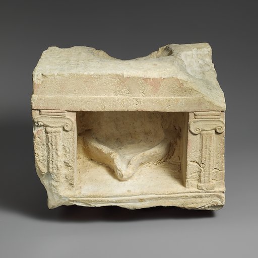 Limestone altar