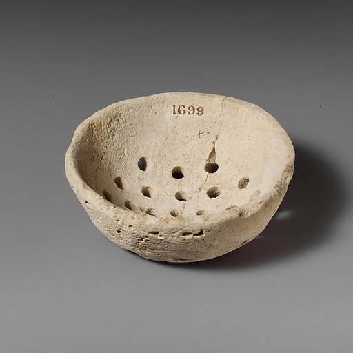 Limestone strainer