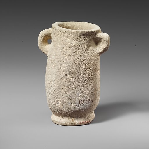 Small chalk amphora (jar)