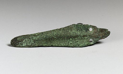 Copper alloy dagger blade