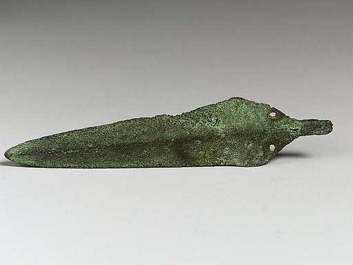 Copper alloy dagger blade