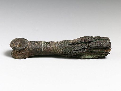 Bronze and iron knife