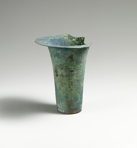 Cup from a torch-holder