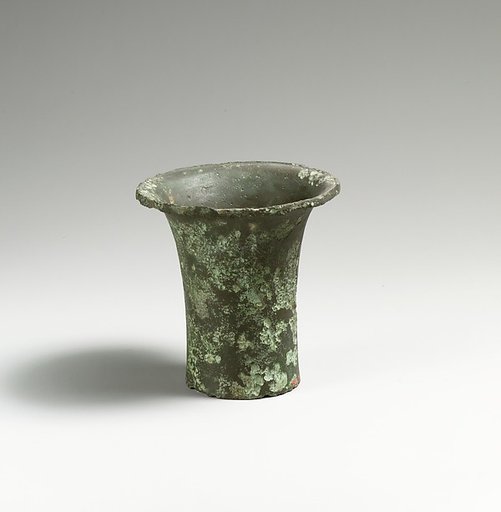 Cup from a torch-holder