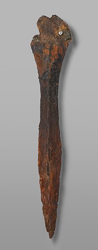 Iron, silver, and bronze sword