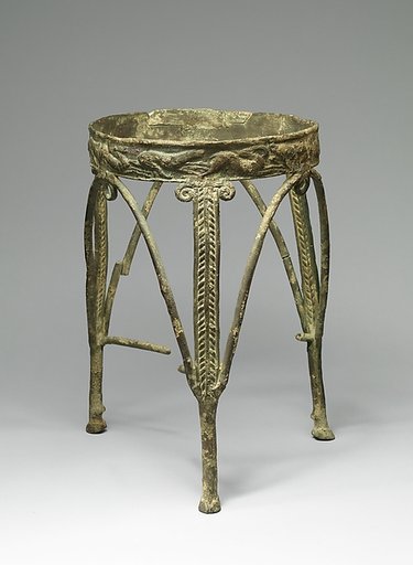 Bronze rod tripod
