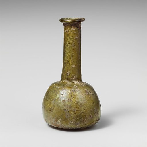 Glass perfume bottle