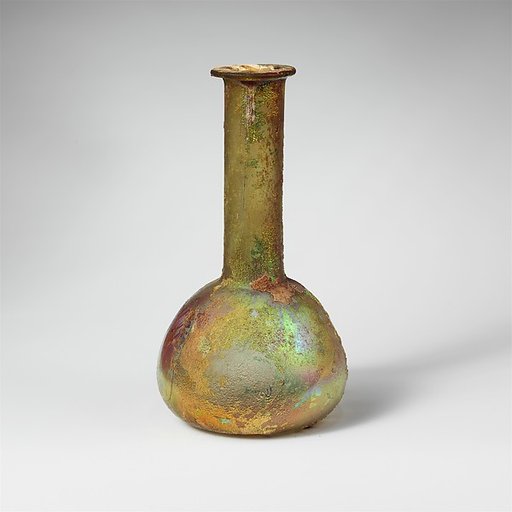 Glass perfume bottle
