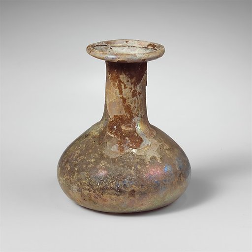 Glass perfume bottle
