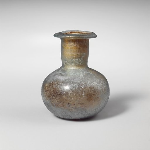Glass miniature perfume bottle