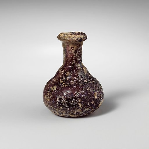 Glass perfume bottle