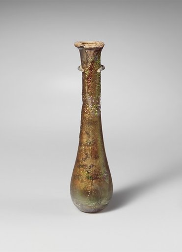 Glass perfume bottle