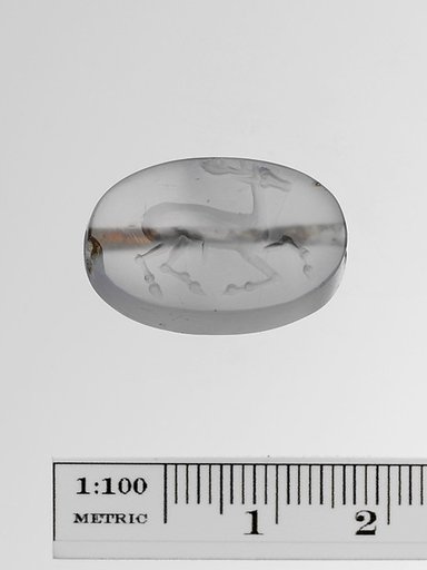 Chalcedony scaraboid seal