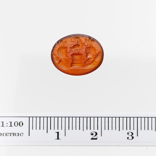 Carnelian ring stone