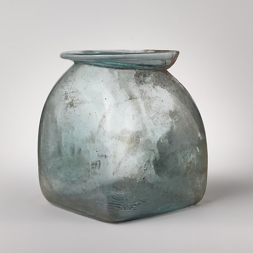 Glass jar with lid