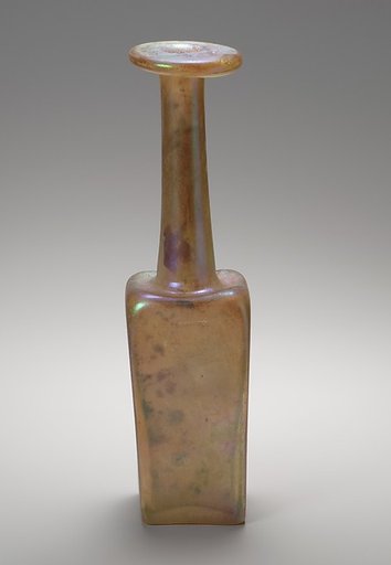 Glass 'Mercury' bottle