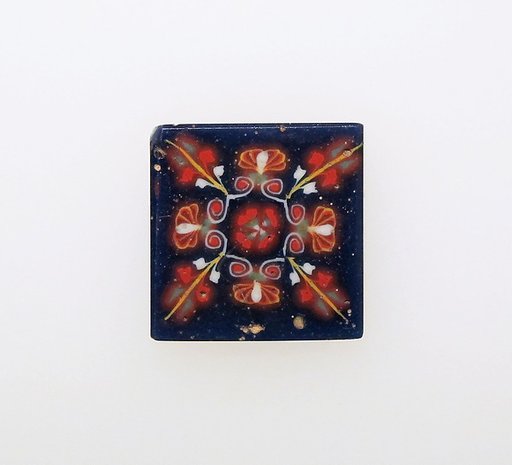 Mosaic glass inlay