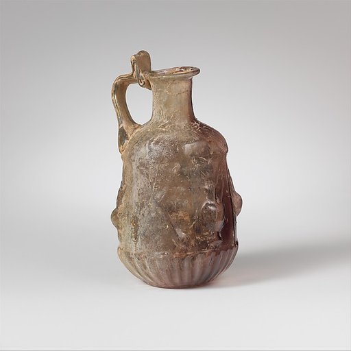 Glass hexagonal jug