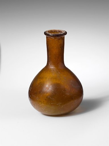 Glass perfume bottle