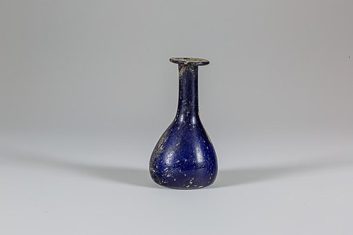 Glass perfume bottle