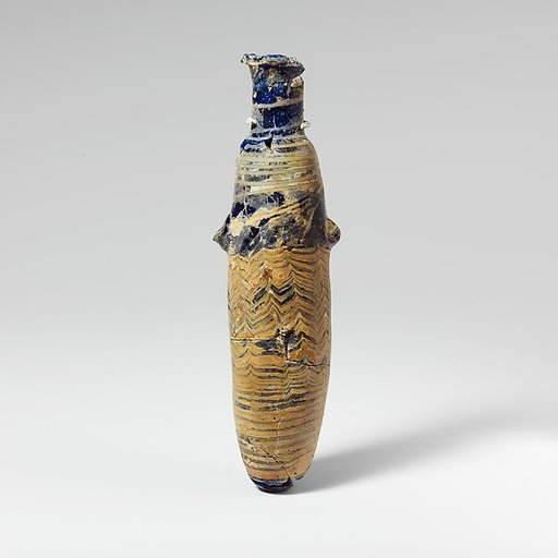 Glass alabastron (perfume bottle)