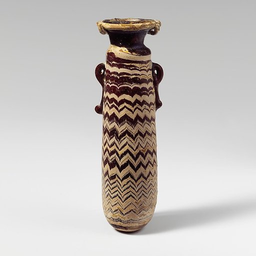Glass alabastron (perfume bottle)