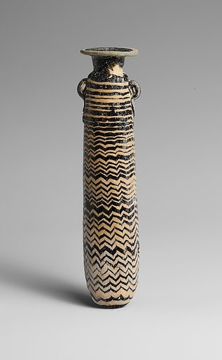 Glass alabastron (perfume bottle)